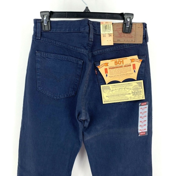 NWT Vintage 1993 Levis 501 Red Label Jeans 29x34 NWT Vintage 1993 Levis 501 Red Label Jeans 29x34